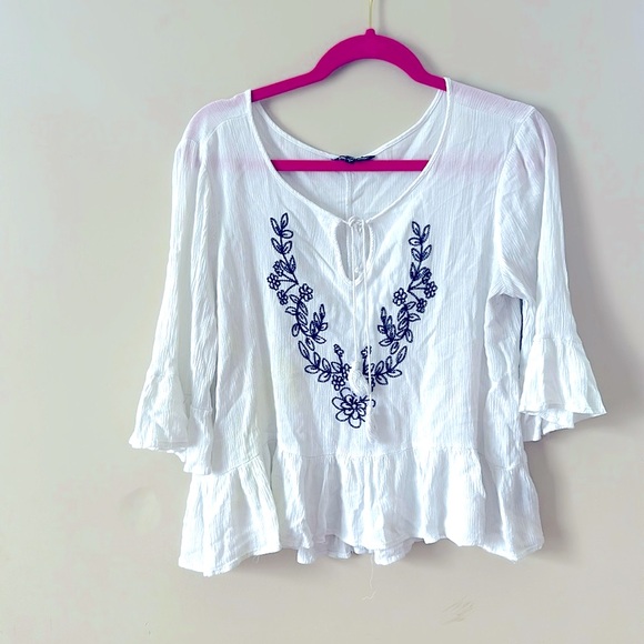 Embroidered Top - Picture 1 of 3